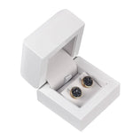 boîte rangement bijoux velours bois classique or noir blanc doré strass chaîne