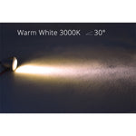 spot led intérieur moderne 1w noir blanc argent 20mm 12v 265v led driver