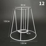 support lampe fer fleurs dentelle classique romantique décoration intérieur maison moderne