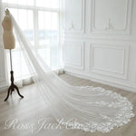 voile mariée blanc broderie florale transparente classique monocouche dentelle polyester erotique