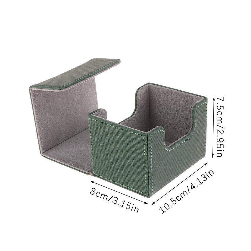 boîtes rangement pliantes simili cuir rouge verte violette grise noire moderne