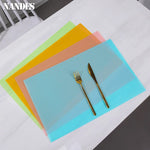 tapis réfrigérateur antidérapant imperméable lavable antimoisissure rectangle moderne vert rose bleu orangeToPoint in accordance