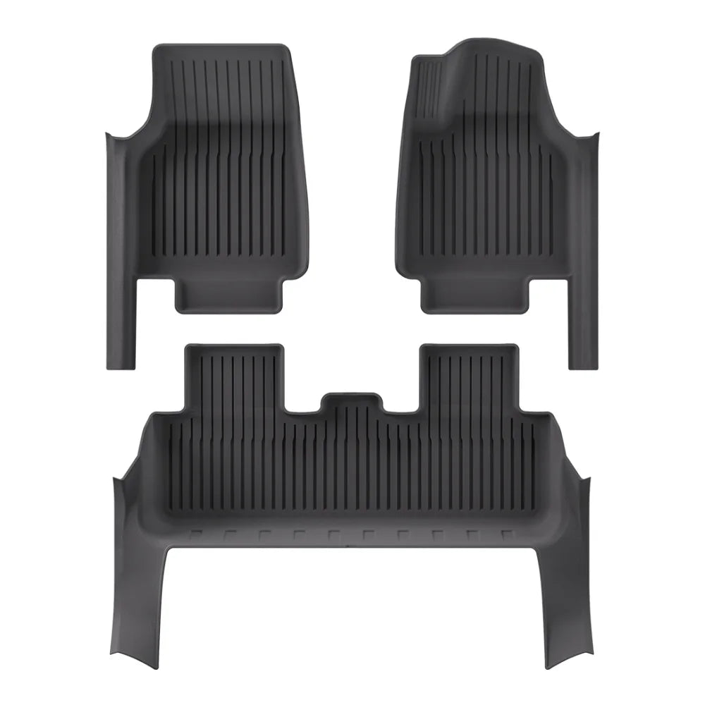 tapis sol voiture noir rayures horizontales moderne clips facile nettoyageintérieur auto protection