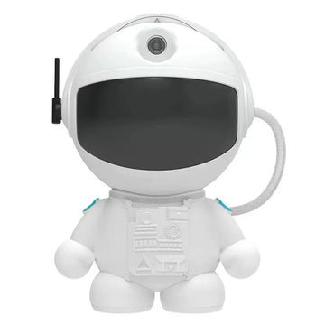 projecteur d'étoiles astronaute galaxie blanc moderne 12 disques projection flux lumineux nébulose chambre enfant