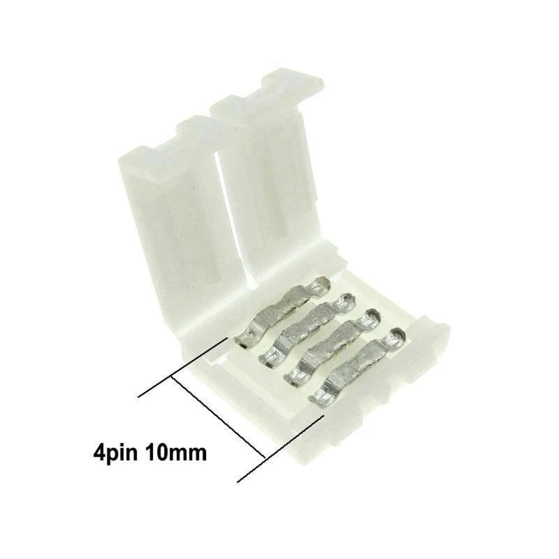 connecteur ruban led blanc plastique lisse moderne 10mm tension 220v lvd