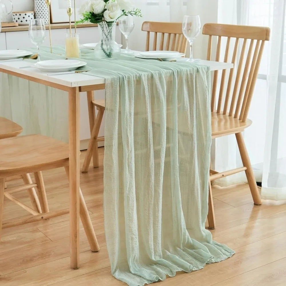 table cuisine chemin table beige rose classique opaque polyester 80x300 cm farmhouse