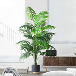 plantes artificielles arbres vertes extérieures modernes feuilles plastique decoration maison jardin
