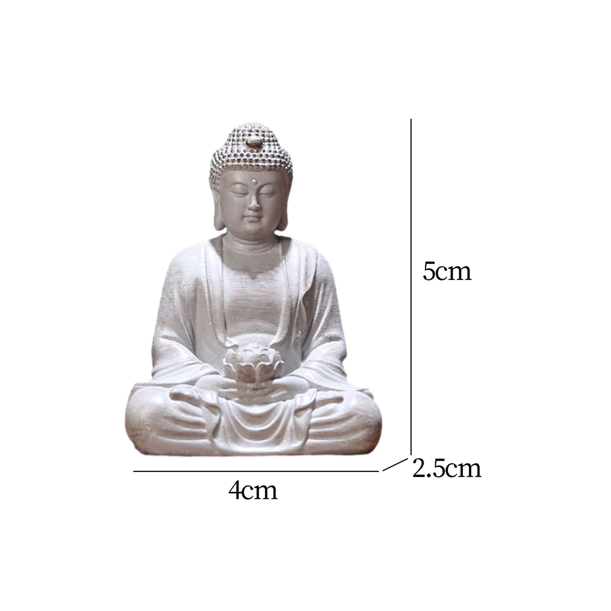 statue bouddha zen blanc gris bois décoratif assiette cigarettes tapis fibres naturellements éléments divers