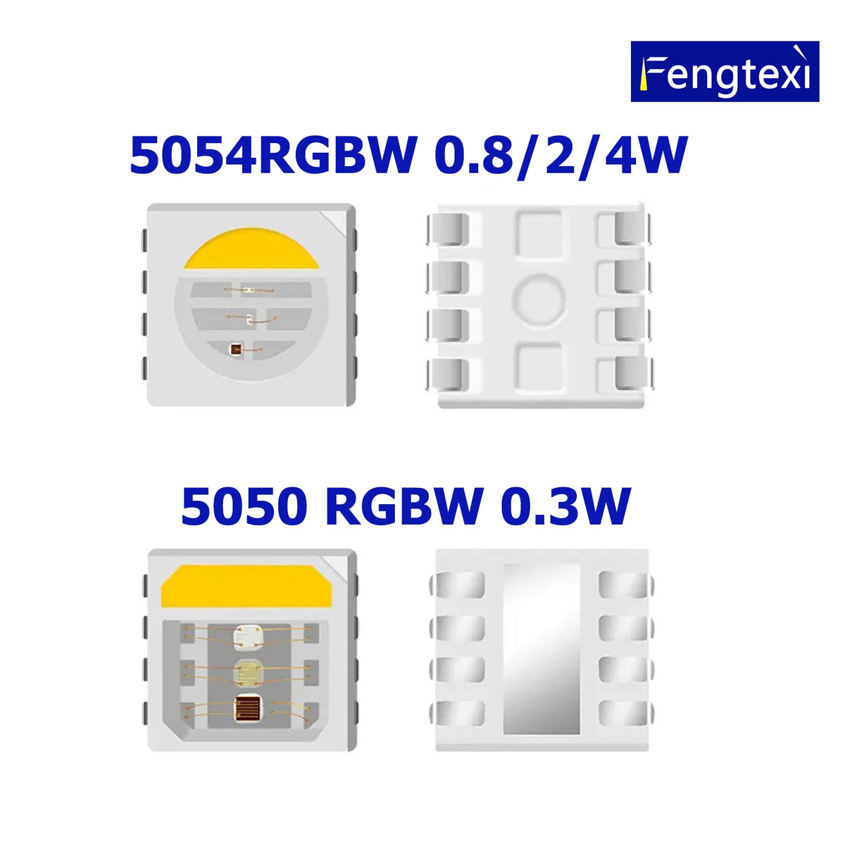éclairage scène led blanc moderne 5054 0.8w 2w 4w 5.4mm 5.4mm