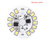 plaque led circulaire diodes blanc modernes technologie 28mm 35mm 40mm 44mm 48mm