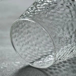 vase verre texturé moderne transparent couvercle liège décoration table hydroponie plantes