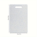 planche découper antibactérienne durable marbre texture moderne facile nettoyer résistante chaleur poignées blanc noir