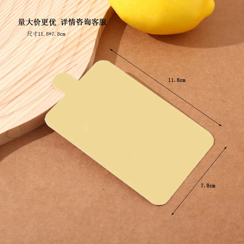 boîtes gâteaux or élégantes carton alimentaire clips dorés moderne respectueux environnement