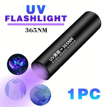 lampe uv rechargeable flashlight 365nm test fluorescence chat toupie monnaie moderne utilitaire
