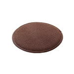 coussin tabouret rond solide mousse pu tissage points moderne couleur uni antidérapant