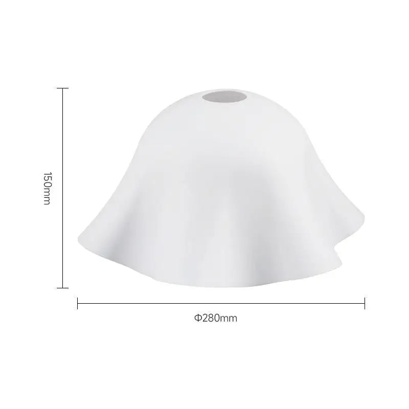 abat jour blanc moderne tringle 215mm 42mm 270mm 140mm 270mm 110mm doux opaque