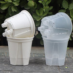 pots plantes autoarrosants transparents moderne grille taille absorbant chassis moderne