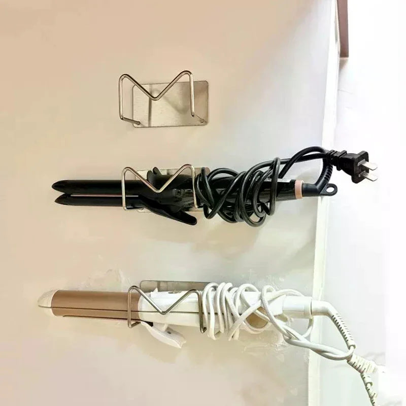 porte curling adhésif blanc rose noir moderne minimaliste métal facile salon chambre