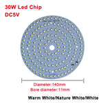 plaque led 5w 6w 10w 30w bleu blanc moderne diodes smd 5730 câble usb
