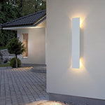 applique murale led moderne étanche noir blanc salon chambreextérieur allée porche