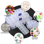 boîtes rangement bijoux transparentes pratiques modernes crochets épingles petites pierres matériaux