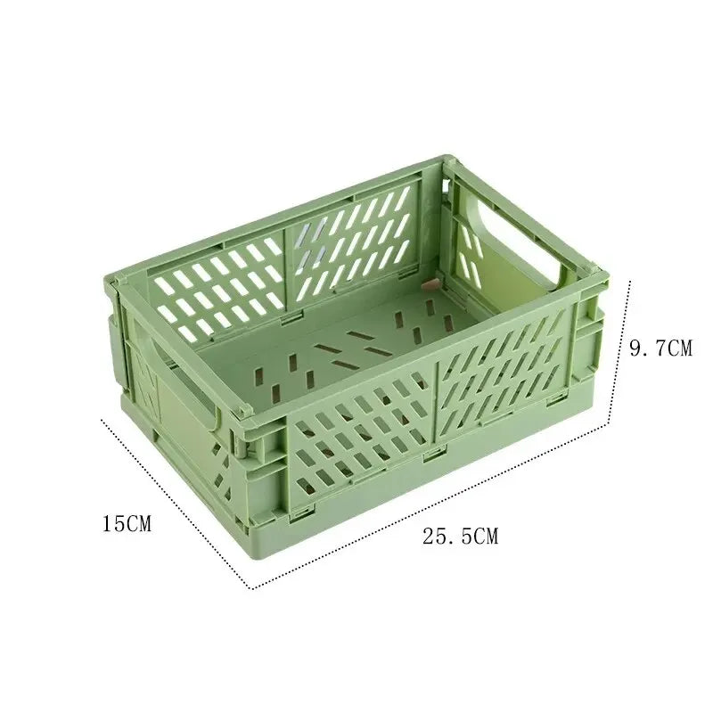 caisse pliable rangement jaune gris rose grille ventilation moderne respectueux environnement