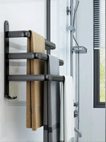 porte serviettes mural noir anti rust porte serviettes bain organisateur salle bain moderne