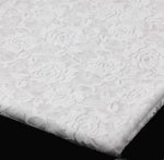 tissu dentelle élastique fleurs roses spandex nylon largeur 150cm opaque traditionnel écologique