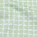 tissu coton imprimé fleurs carreaux blanc rose vert bleu jaune vintage 235cm popeline sergé