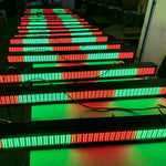barre lumineuse led 200w noir moderne dmx stroboscope effet scène dj