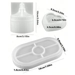 set rangement moderne rose boite bijoux couvercle bol coeur plateau ovale stripe.storage