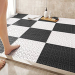 Installation facile de tapis TPE dans une douche
