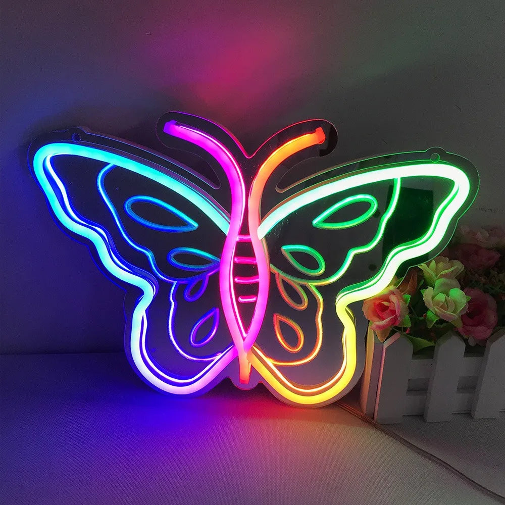 Lampe néon nuage blanc cassé design moderne