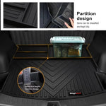 tapis sol voiture noir rayures horizontales moderne conducteur passager deuxième rangée