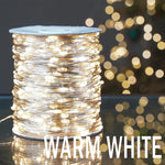 guirlande solaire lumineuse 100m 1000leds blanc chaud moderne extérieur patio mariage