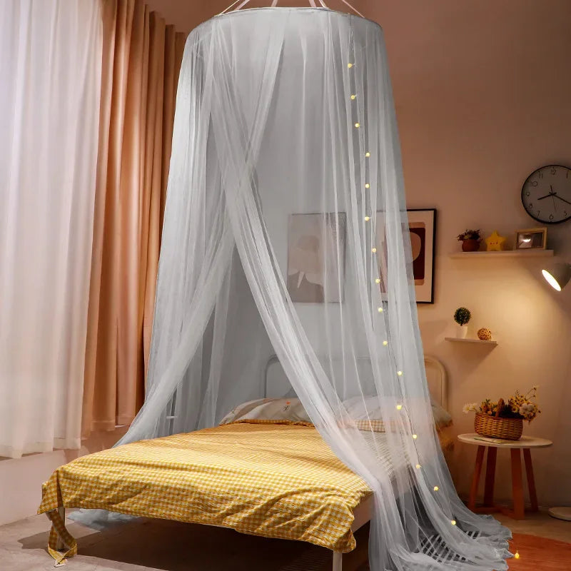 filet lit blanc transparent moderne élégant traité insecticide pliable usage maison extérieur campement voyage