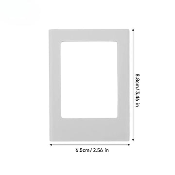 cadres photo magnétiques noir blanc modernes minimalistes réutilisables photos cartes postales maison