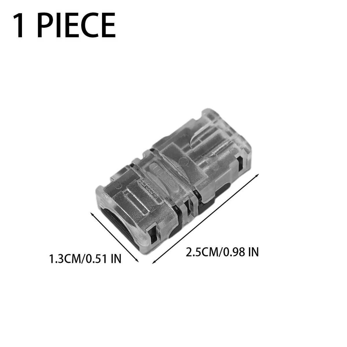 connecteurs led transparents clips 24v basse tension pratique chambre cuisine armoire