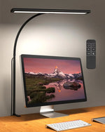 lampe led moderne noir blanc réglable 70cm 160leds 6000k 4500k 3000k