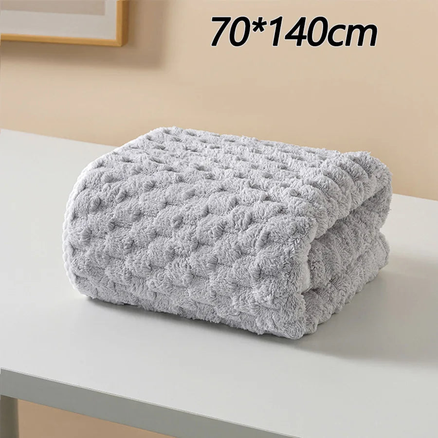 serviette bain moderne rose clair absorbante texture cotonnée motif géométrique douce séchage rapide