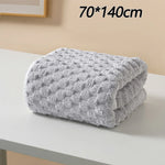 serviette bain moderne rose clair absorbante texture cotonnée motif géométrique douce séchage rapide