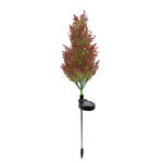 décoration extérieure solaire arbres lumineux couleurs rgb moderne branches feuilles festive