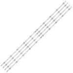 ruban lumineux led adhésif blanc moderne fixations inclusées