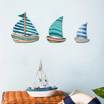 décoration murale marine poissons coquillages étoiles mer nautique rustique moderne