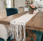 Corde macramé coton tissée main boho 50 100 mètres blanc cassé haute ténacité écologique
