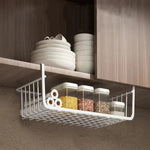 panier suspendu blanc noir réutilisable clips moderne rangement respectueux environnement multifonctionnel
