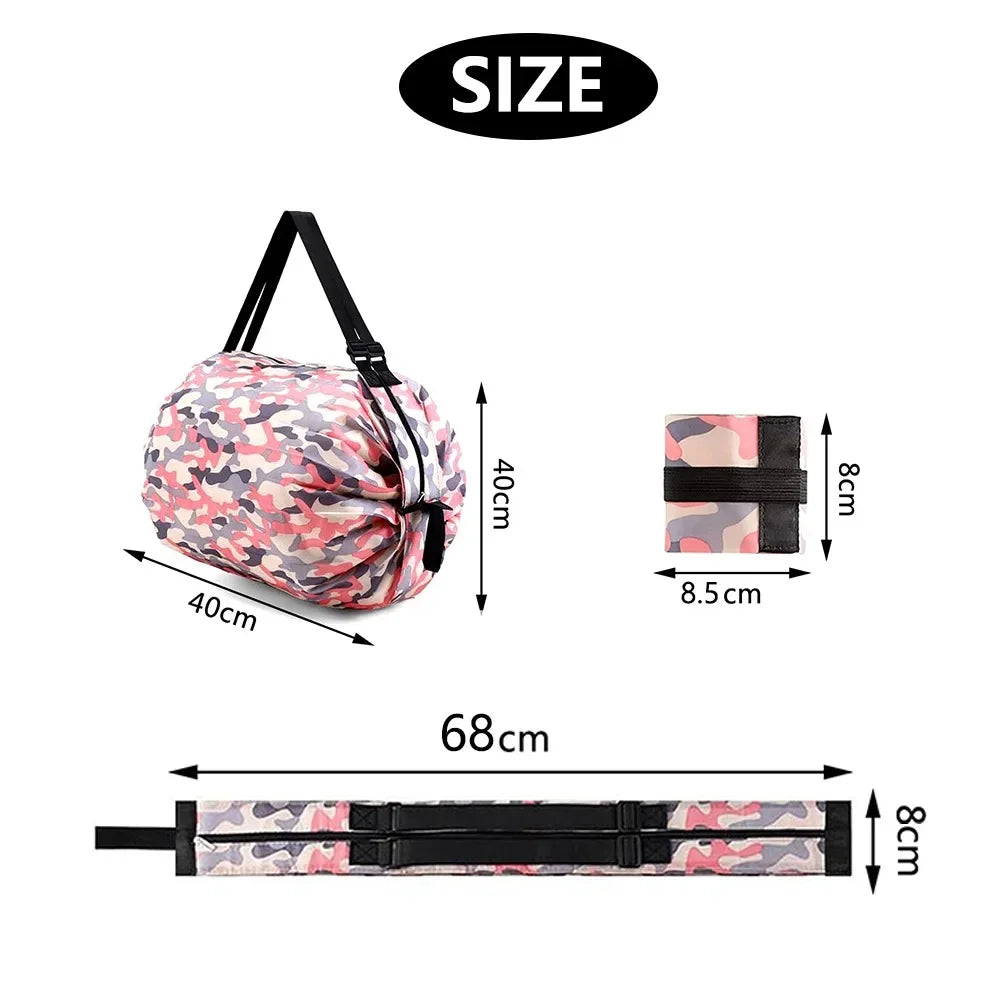 sac sport pliable noir bleu marine camouflage rayures horizontales élastiques poignées détachables modulaire durable