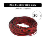 bande led multicolore contrôleur es32 capteur mouvement pIR 5m ligne continue moderne adhésif interrupteur