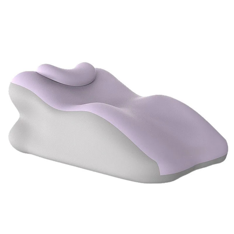 coussin ergonomique multifonctionnel memory foam noir blanc support dos jambes oreiller pieds moderne