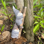 ornement gnome résine vert rouge gris blanc traditionnel jardin intérieur extérieur